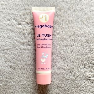 5/$25 🎆 NEW Megababe Le Tush Clarifying Butt Mask 0.5 oz